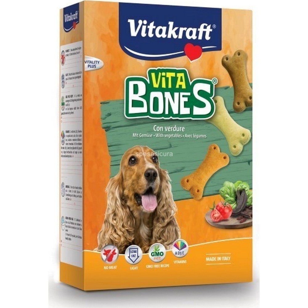 Vita Bones Biscotti per Cani con Verdure Vitakraft 400 gr
